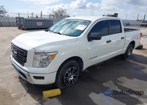 2024 Nissan Titan Sv 4X4 from USA, damaged, VIN 1N6AA1EC4RN101355